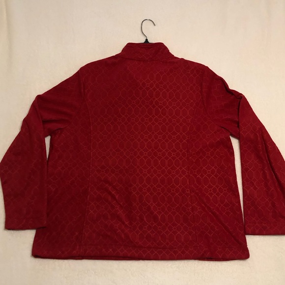 Croft&Barrow XXL Red Jacket super soft fall ready - Picture 8 of 9